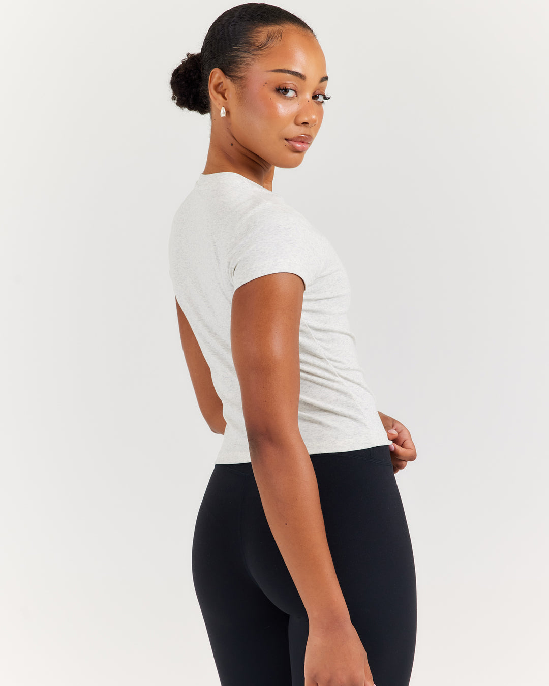 EE Baby Tee - Grey Marle