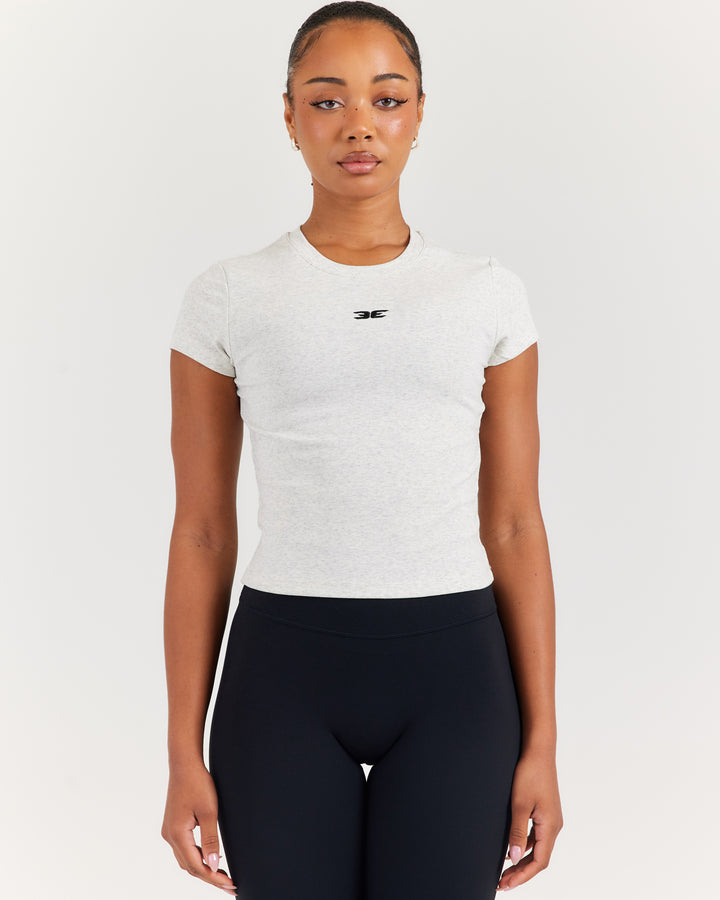 EE Baby Tee - Grey Marle