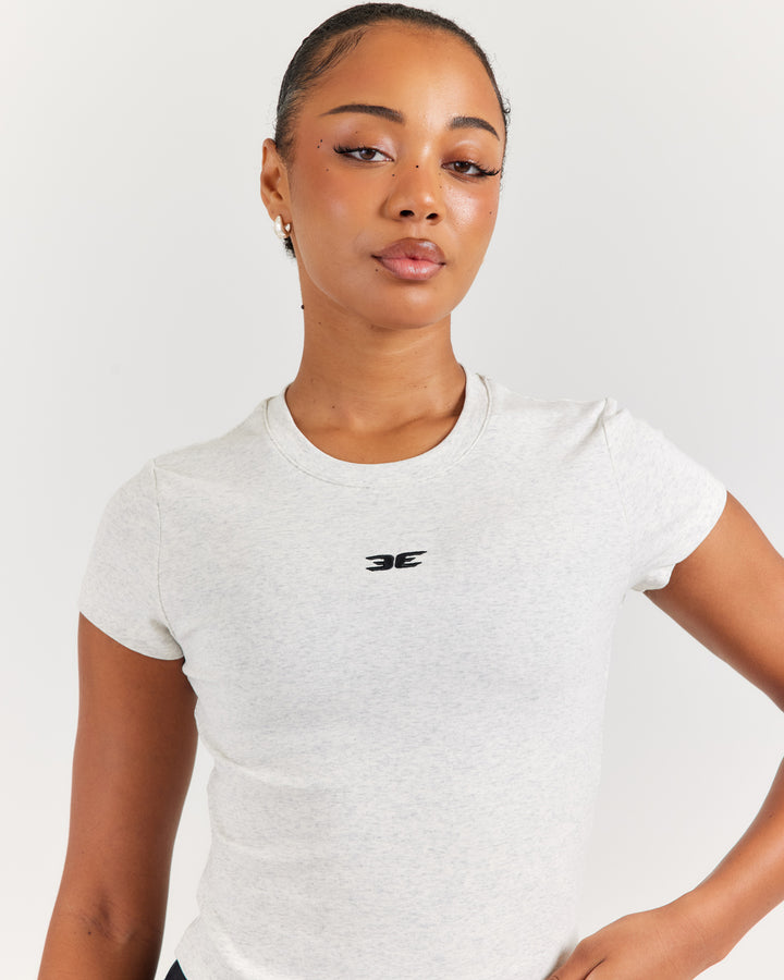 EE Baby Tee - Grey Marle
