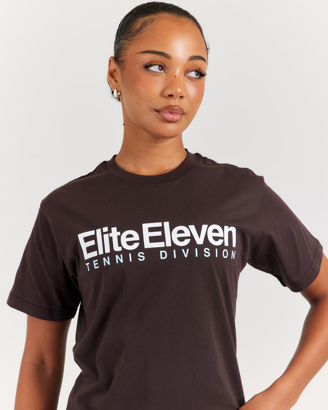 Women's Tennis Lite Tee - Espresso