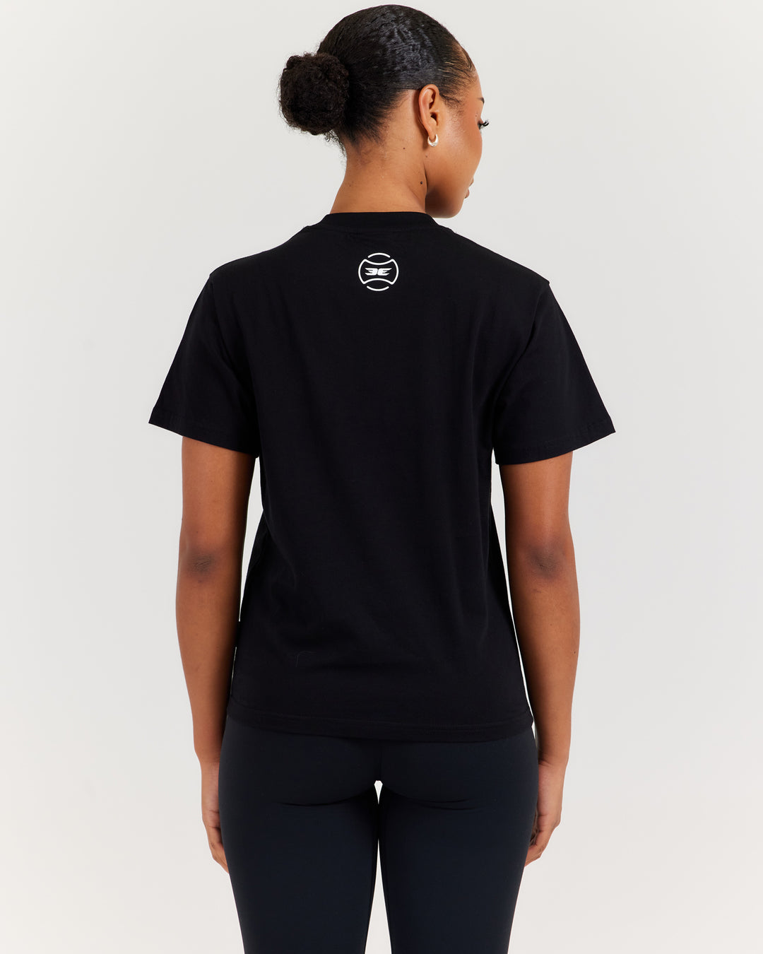 Women's Tennis Lite Tee - Black
