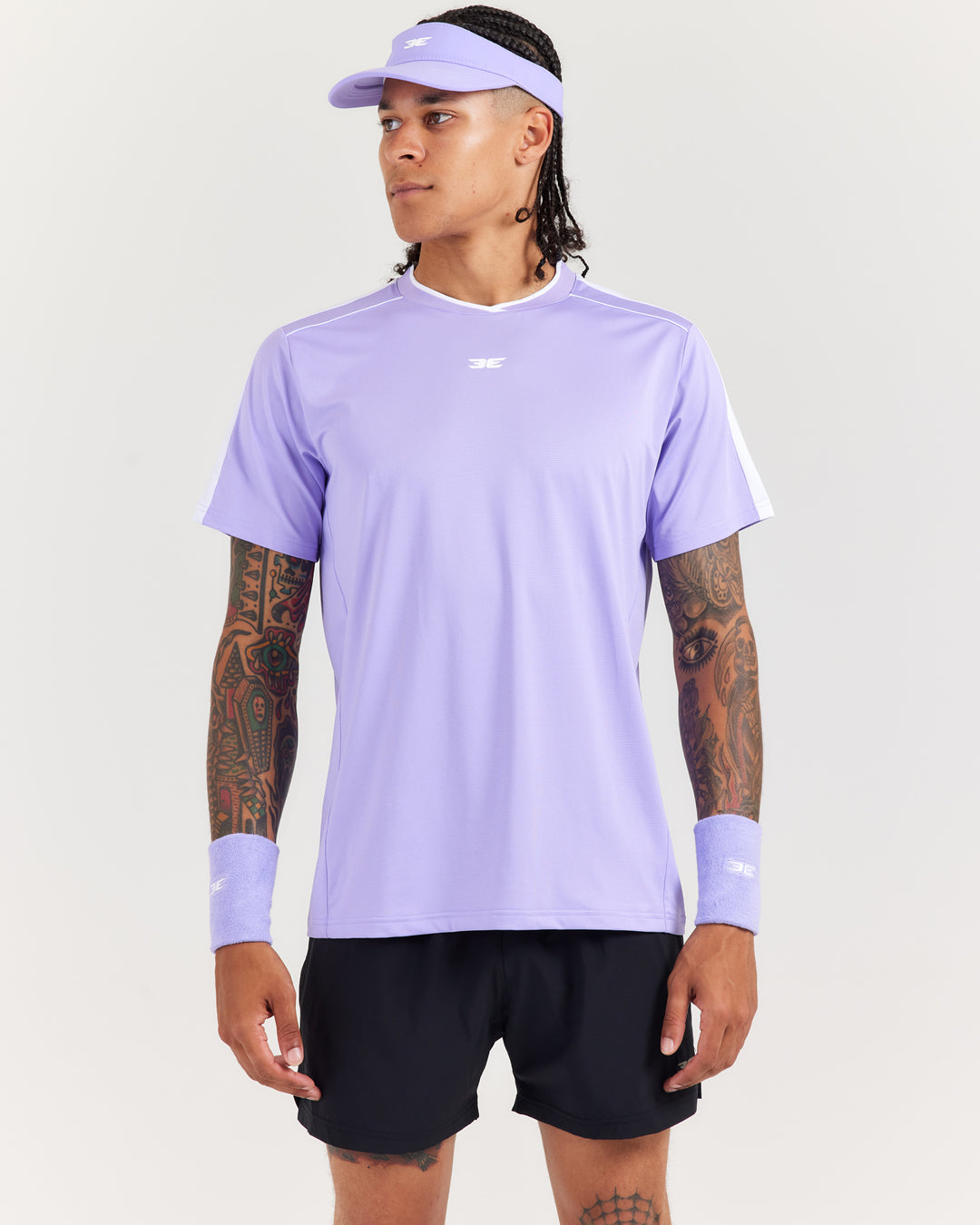 Men's Rally Tee - Bright Lilac