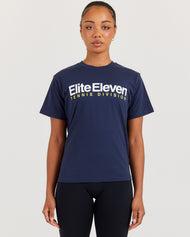Women's Tennis Lite Tee - Navy