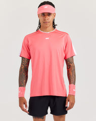 Men's Rally Tee - Pink Papaya