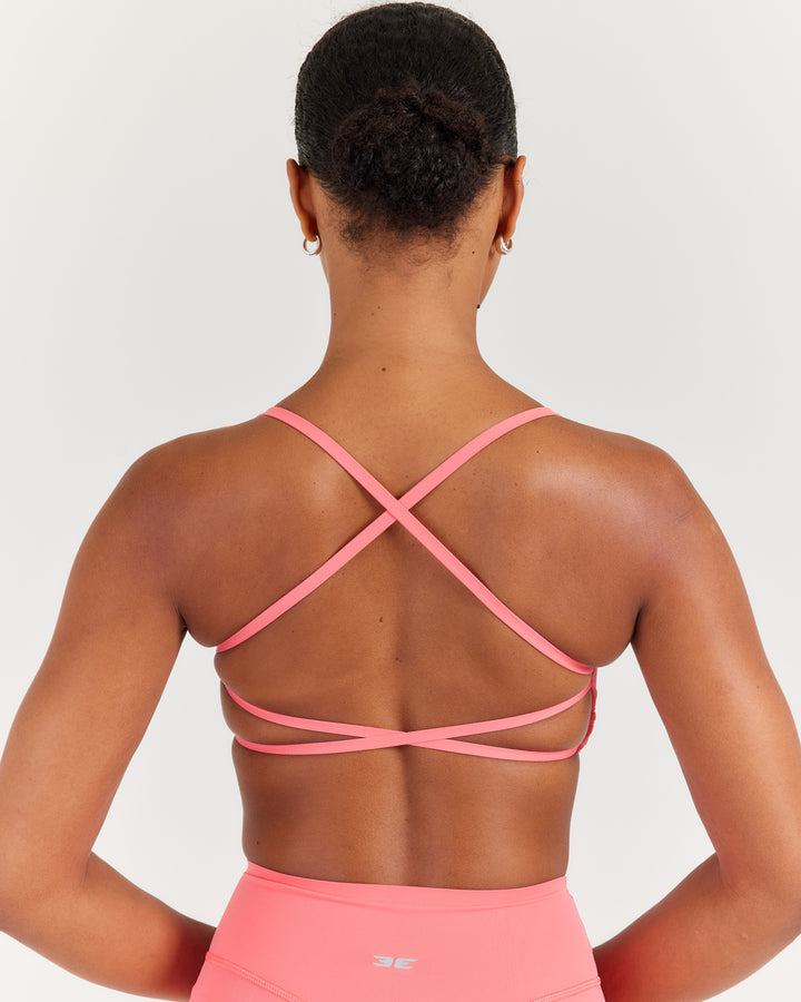 Airey Lite Bra - Pink Papaya