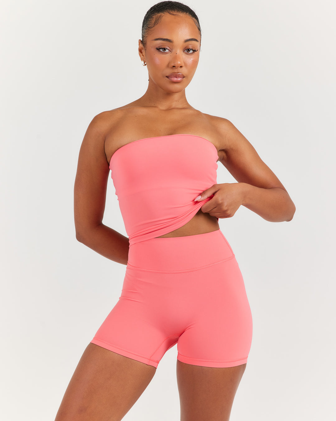 Airey Bandeau - Pink Papaya