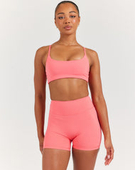 Airey Micro Bra - Pink Papaya