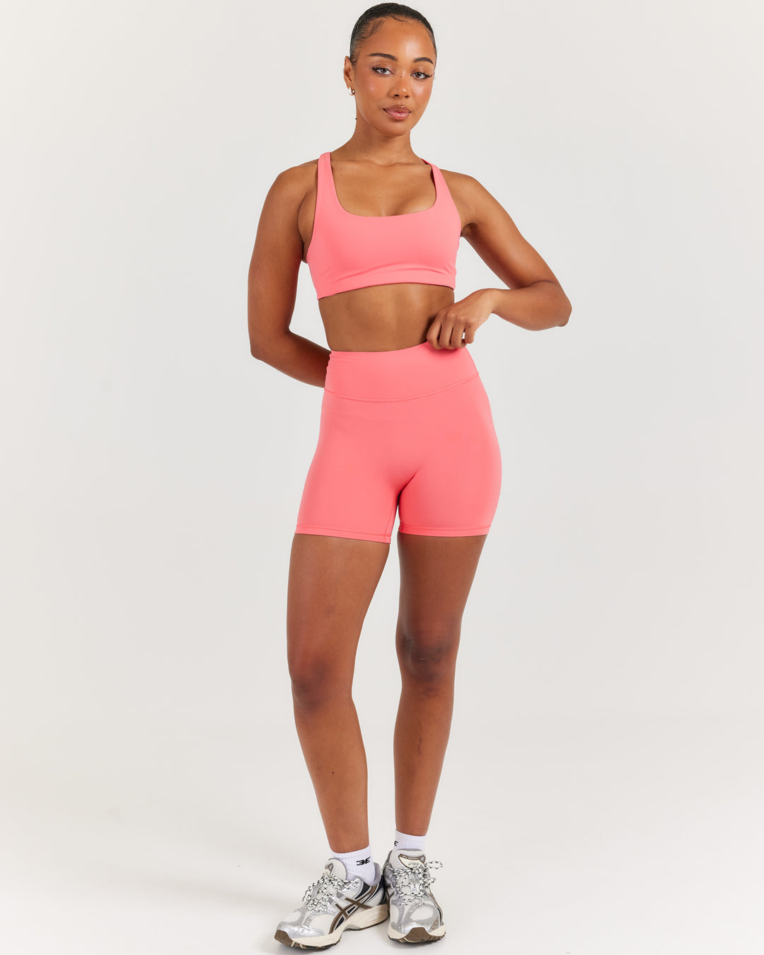 Airey Shorts - Pink Papaya