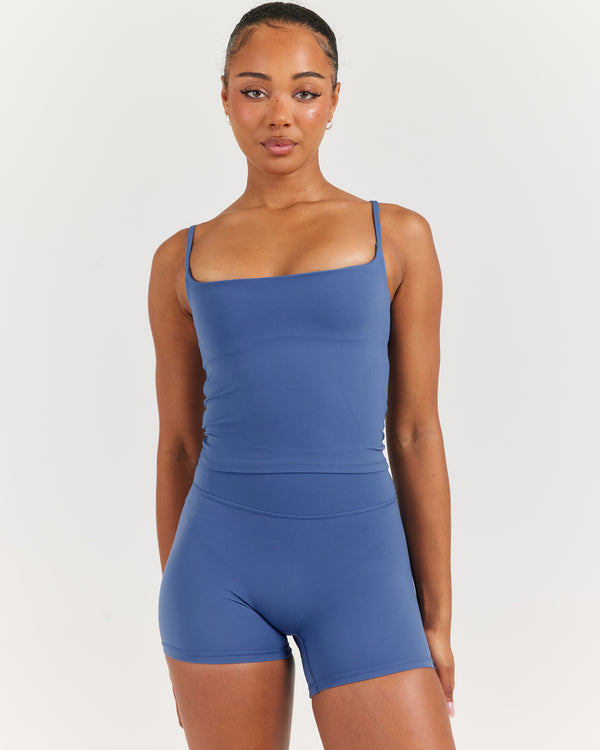 Soléa Core Tank - Mid Blue