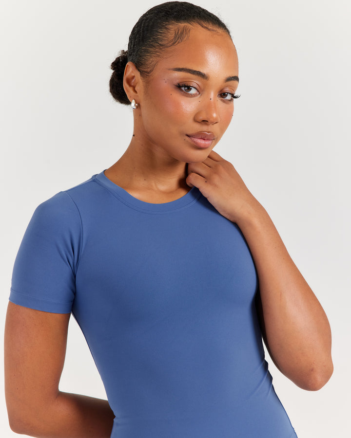 Soléa Core Tee - Mid Blue