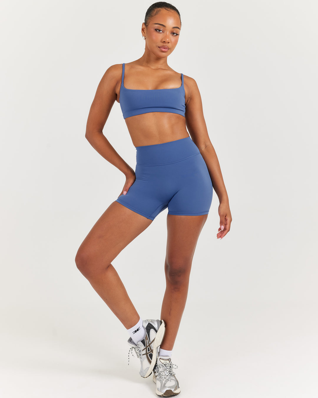 Soléa Mini Shorts - Mid Blue
