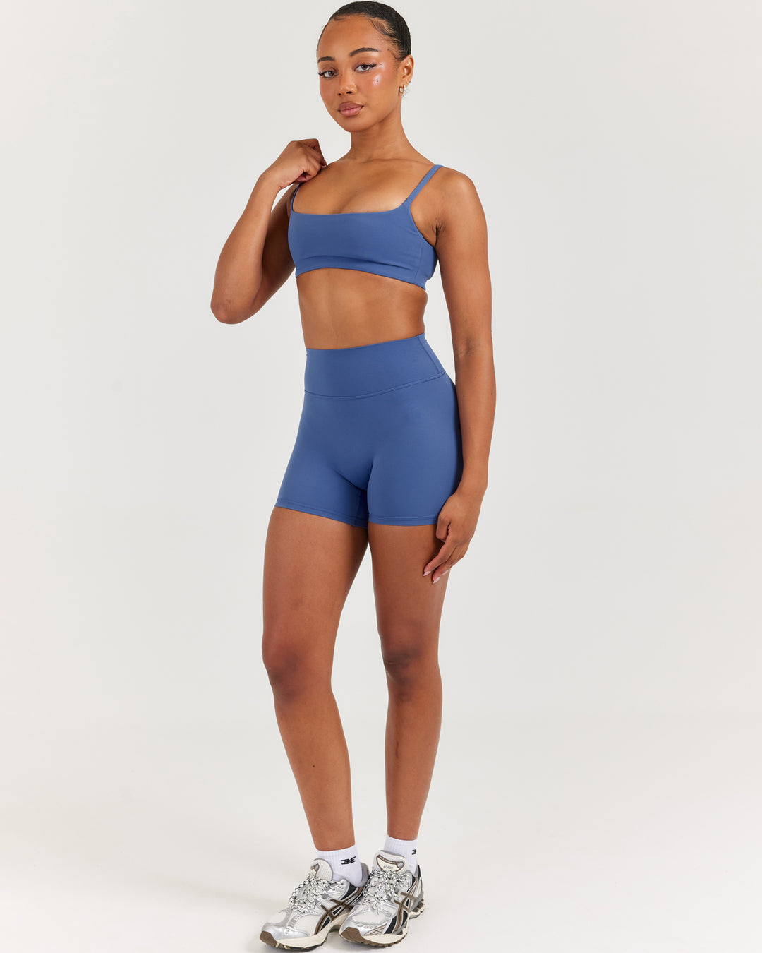 Soléa Mini Shorts - Mid Blue