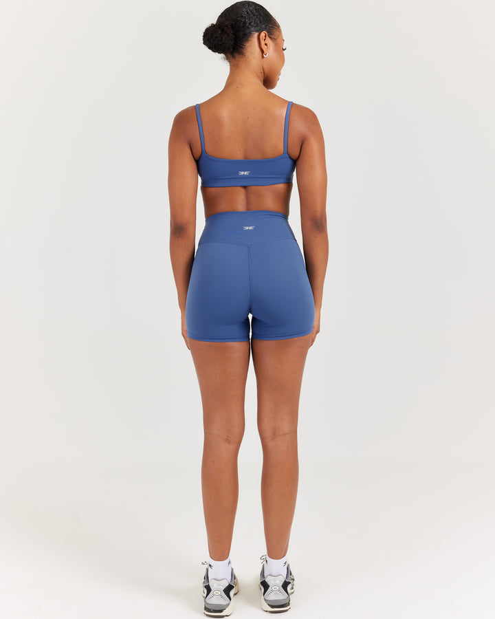 Soléa Mini Shorts - Mid Blue