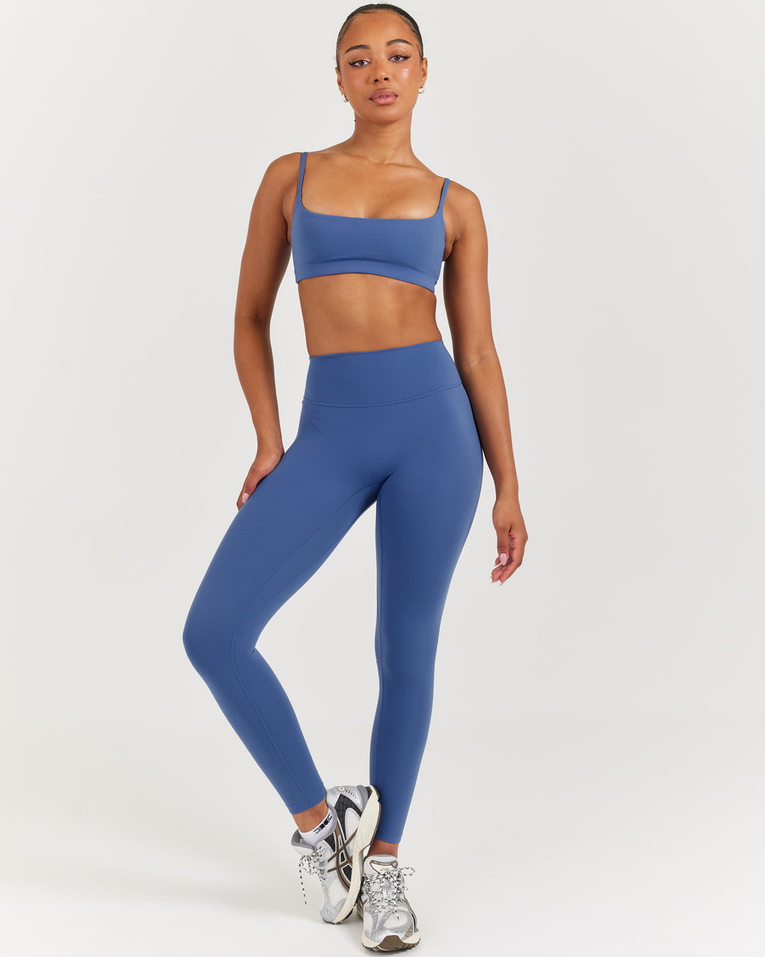 Soléa Petite Leggings - Mid Blue