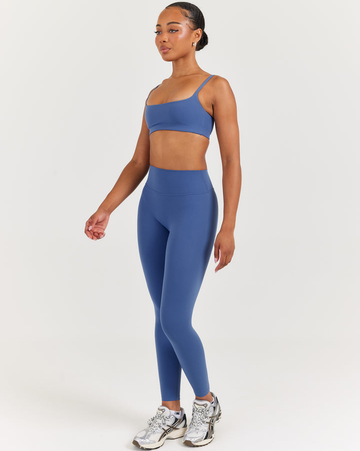 Soléa Petite Leggings - Mid Blue