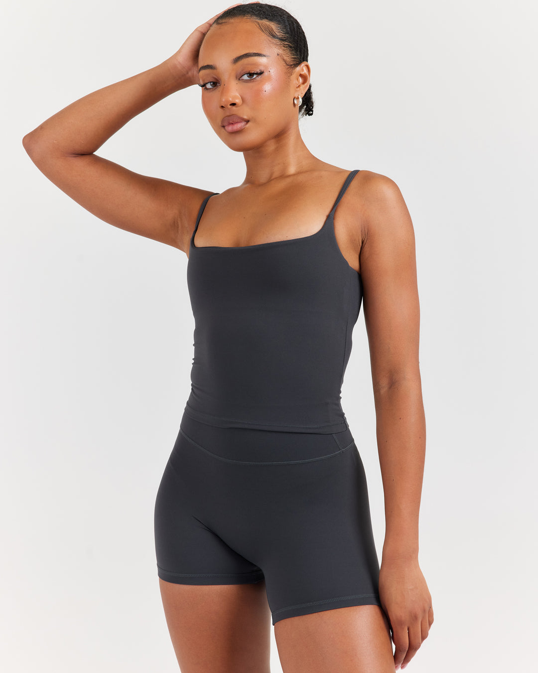 Soléa Core Tank - Charcoal