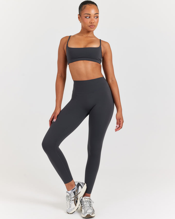 Soléa Petite Leggings - Charcoal