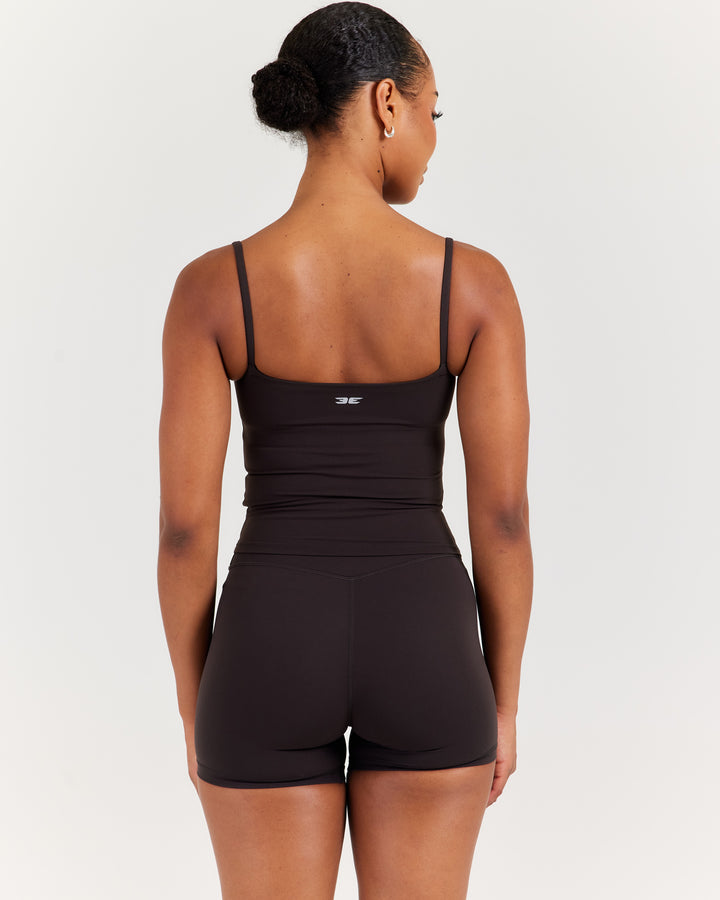 Soléa Core Tank - Coffee Bean