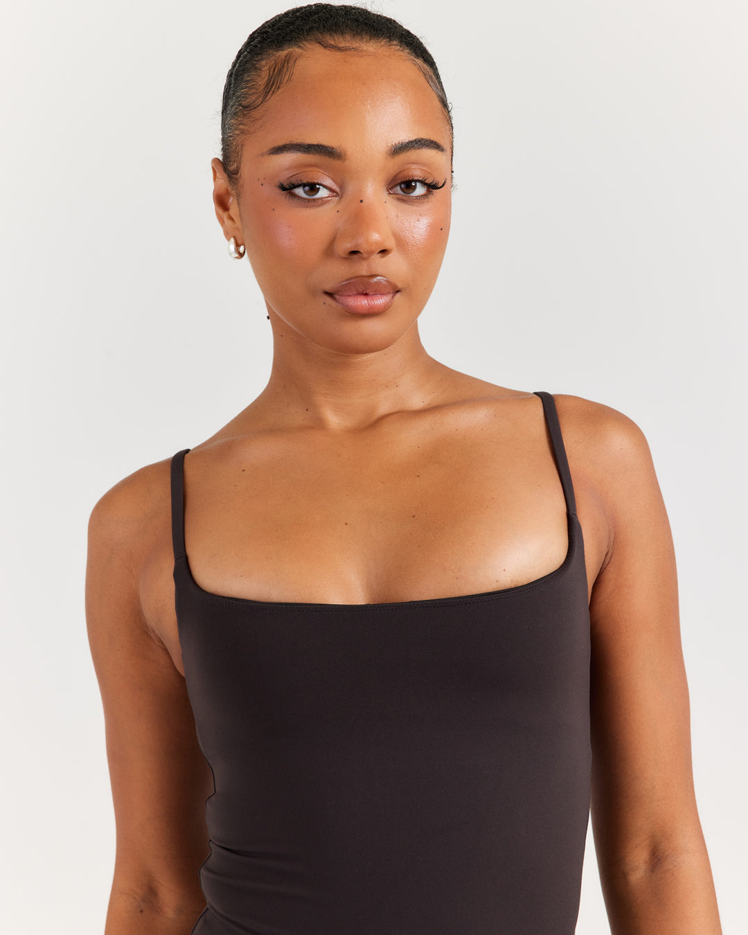 Soléa Core Tank - Coffee Bean