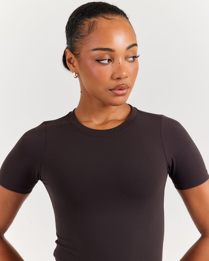 Soléa Core Tee - Coffee Bean