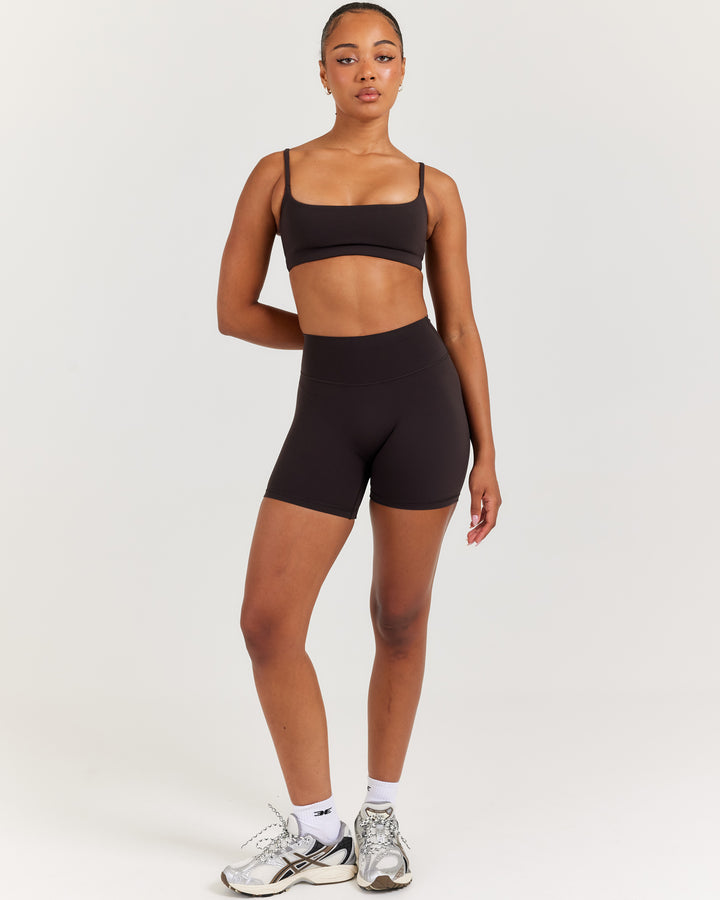 Soléa Shorts - Coffee Bean