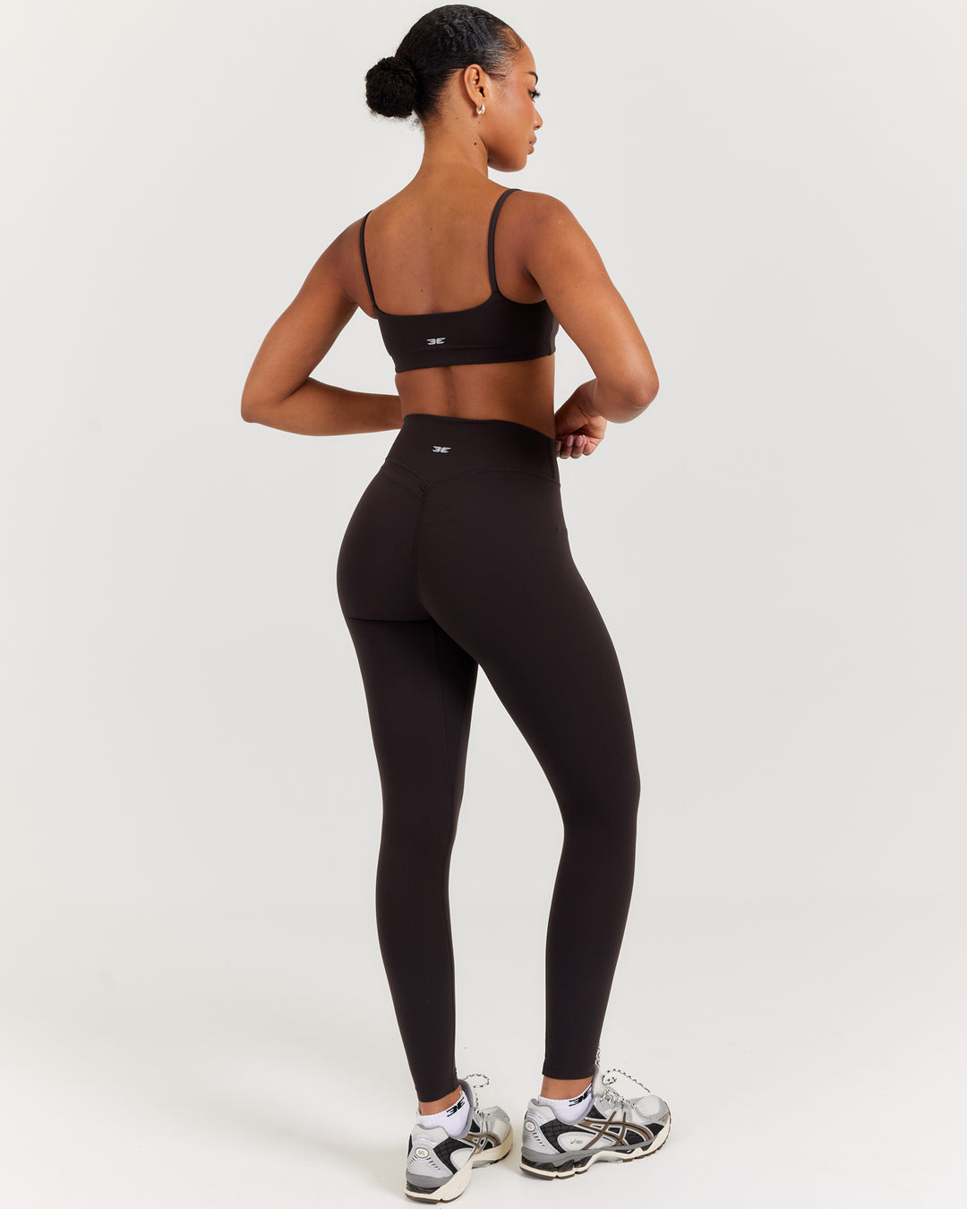 Soléa Invisible Scrunch Leggings - Coffee Bean