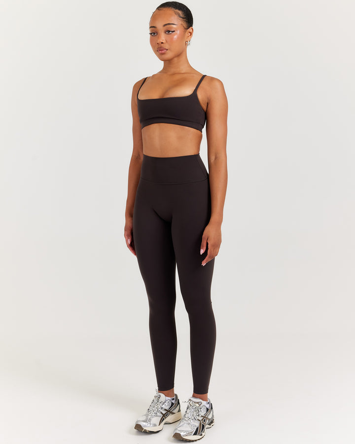 Soléa Leggings - Coffee Bean