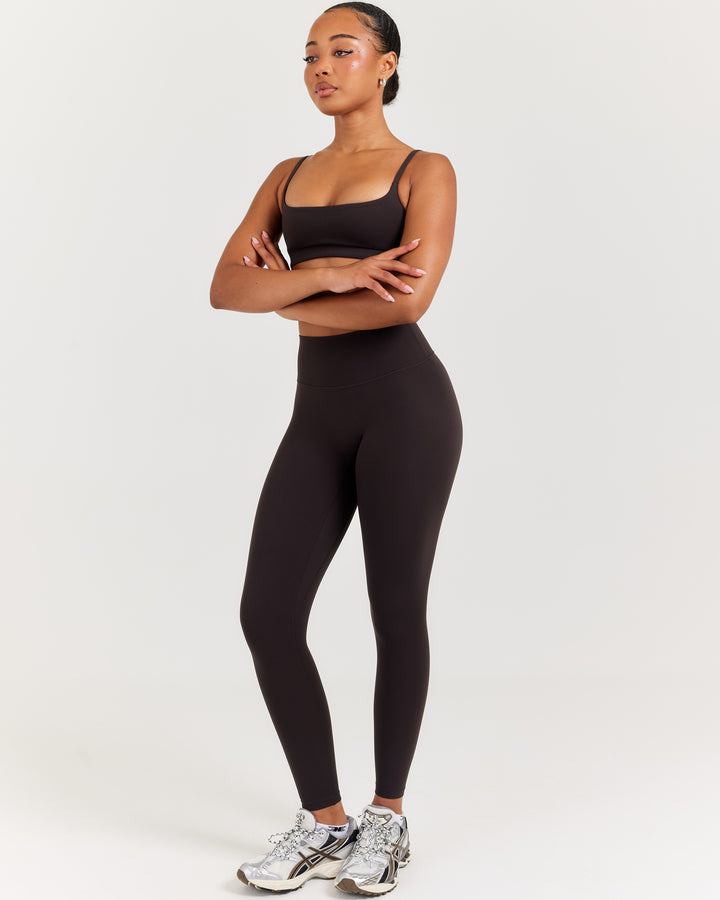 Soléa Petite Leggings - Coffee Bean