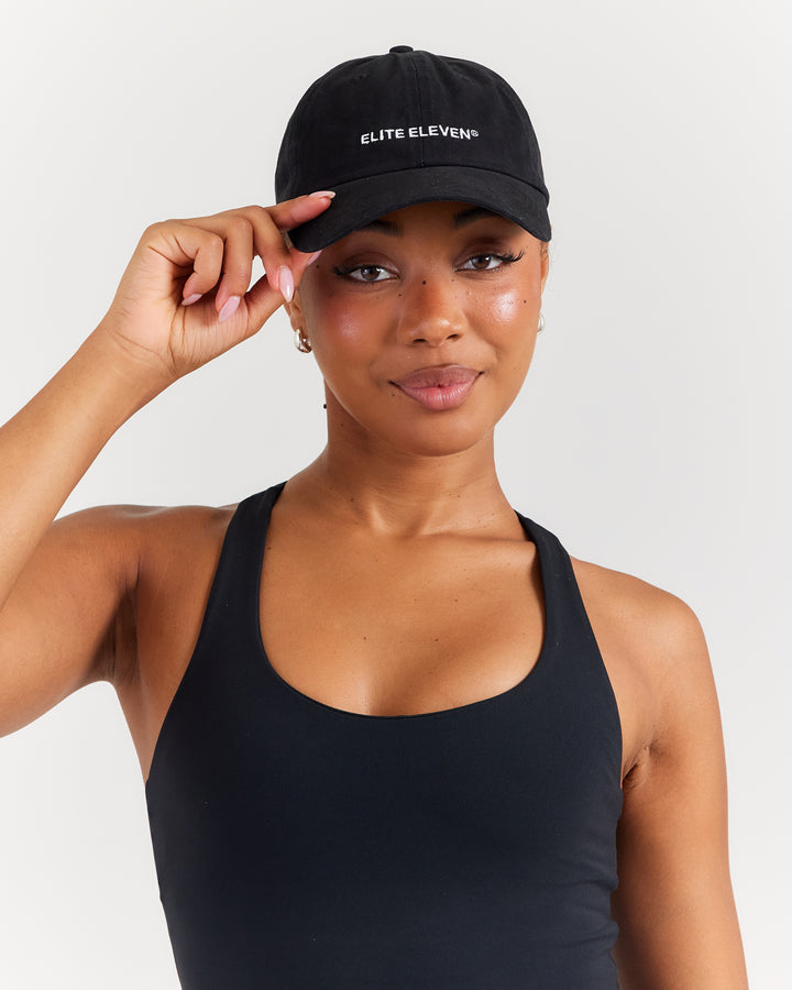 Registered Cap - Black/White