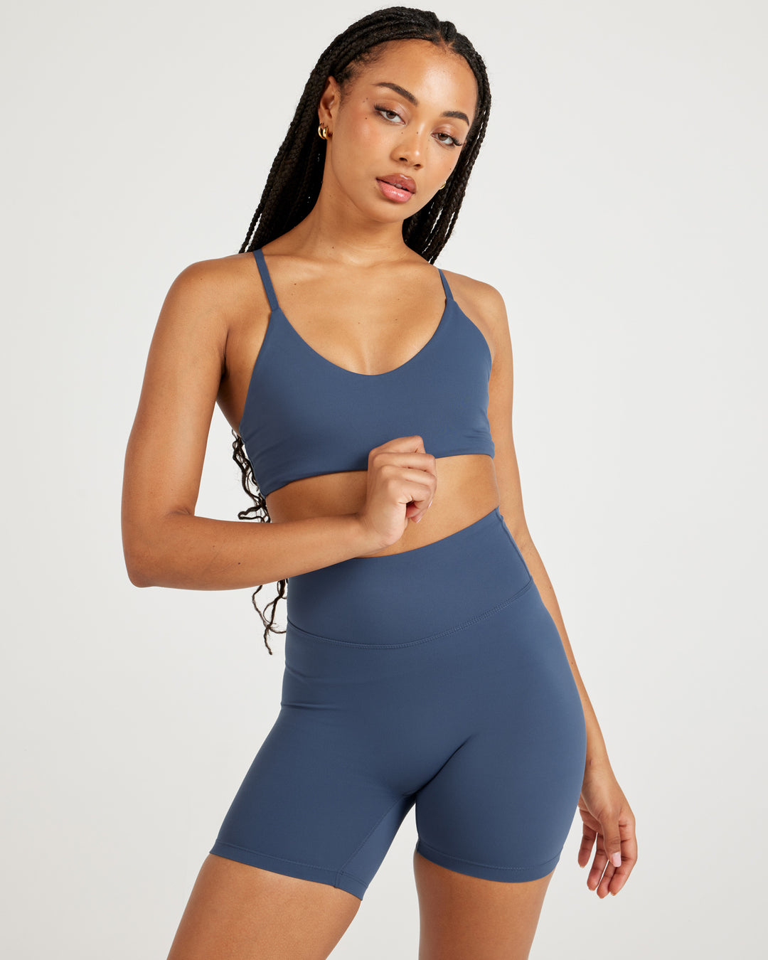 Airey Micro Bra - Mid Blue