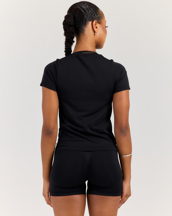 Elite Seamless Everyday Tee - Black