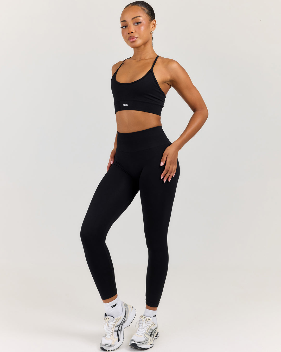 7/8 Elite Seamless Leggings V2 - Black