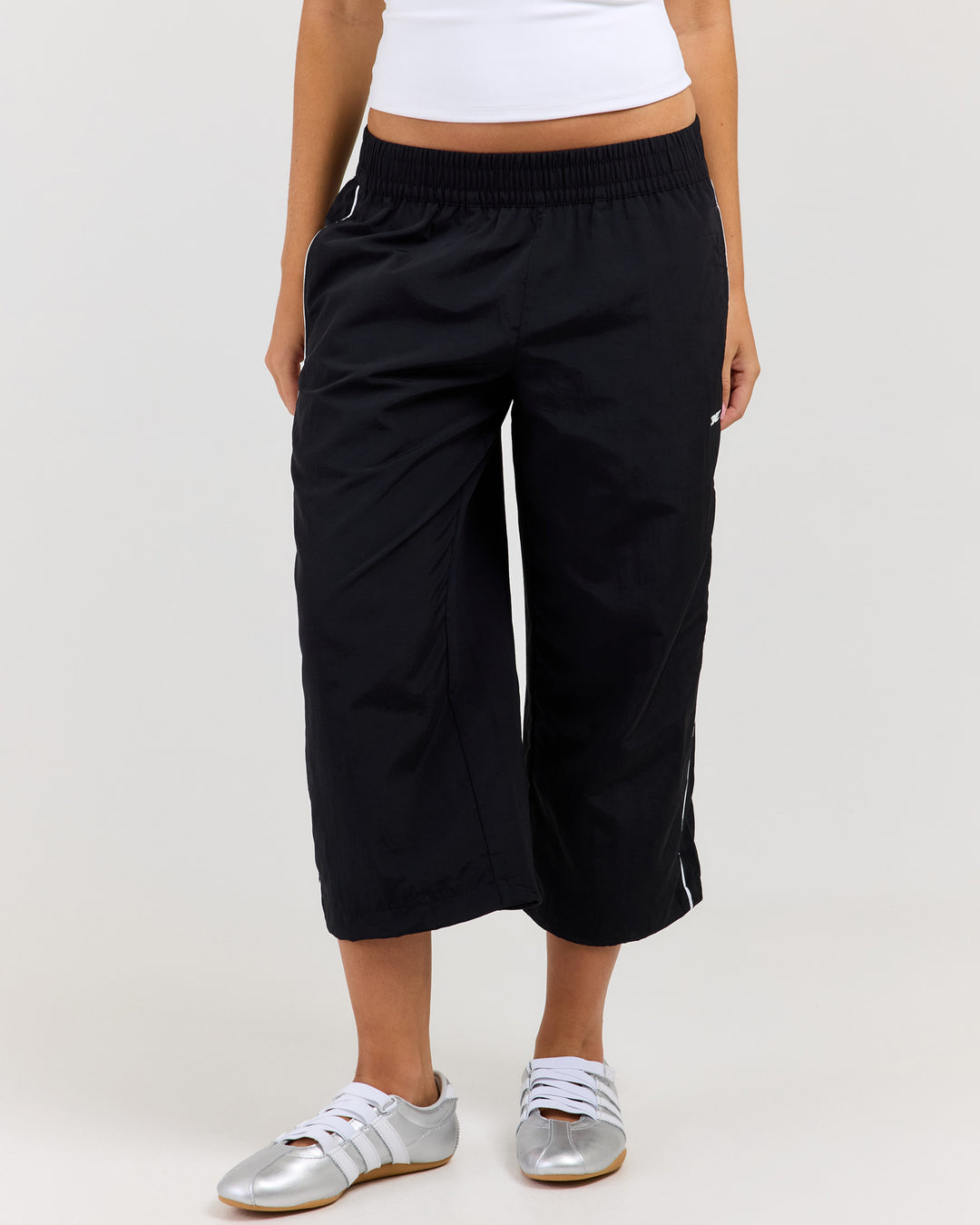 EE Spray Capri Pants - Black/White