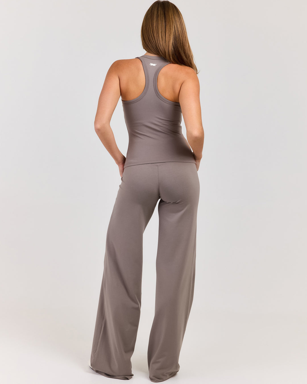 Flow Wide Leg Pants - Almond Latte