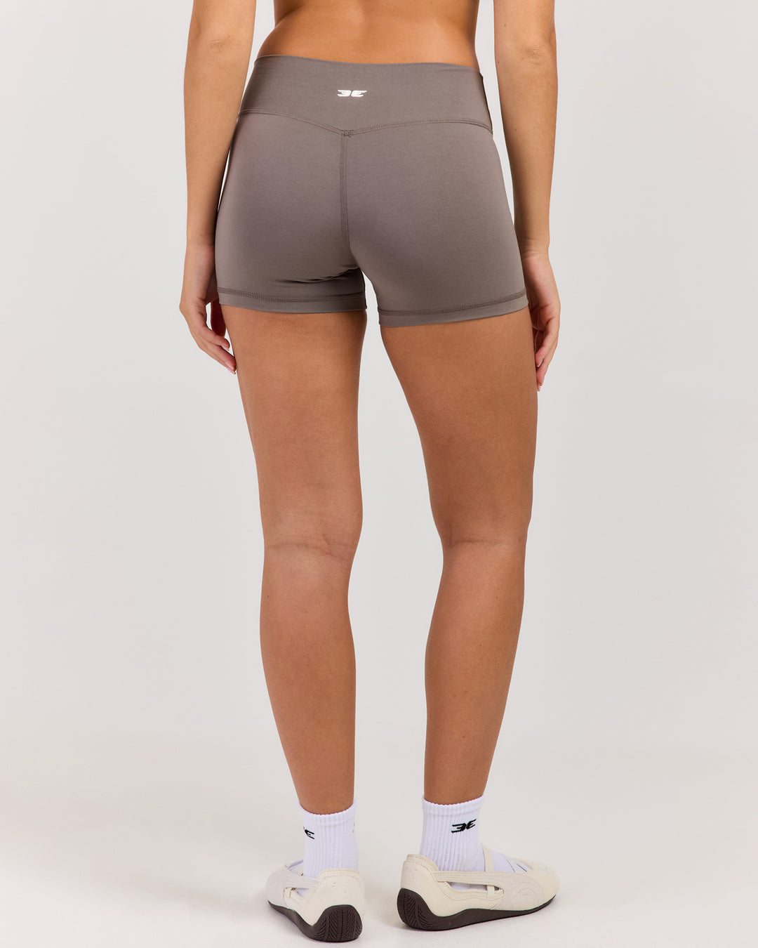 Flow Mini Shorts - Almond Latte