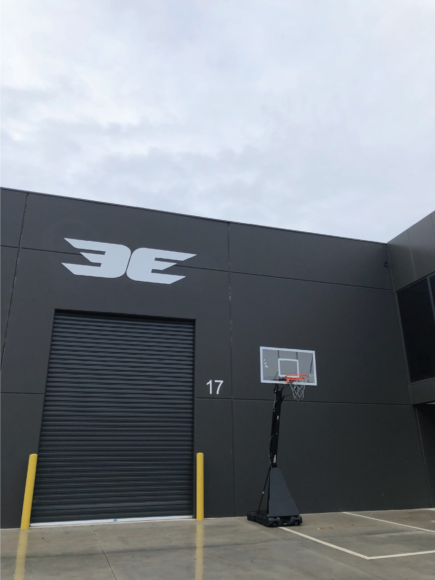 Exterior of the first Elite Eleven warehouse