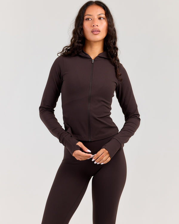 Soléa Hooded Jacket - Coffee Bean