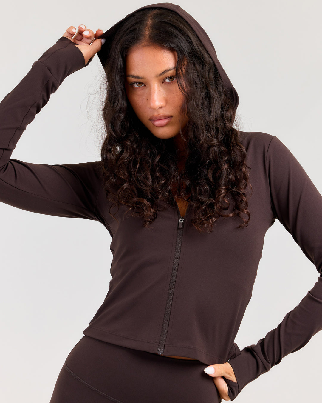 Soléa Hooded Jacket - Coffee Bean