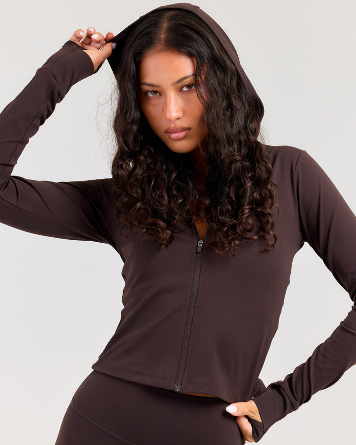 Soléa Hooded Jacket - Coffee Bean