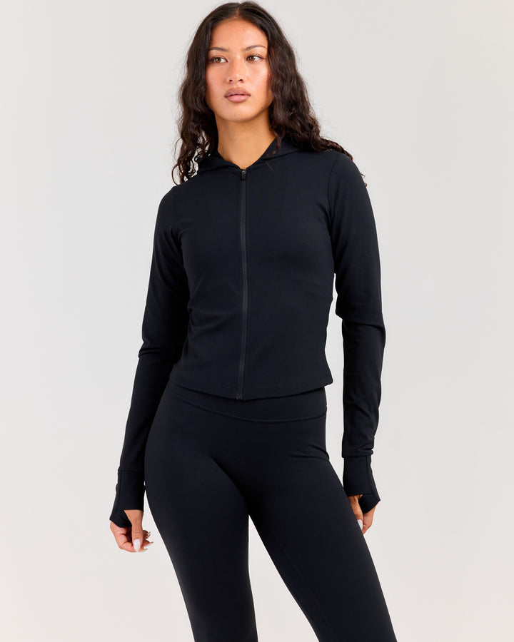 Soléa Hooded Jacket - Black