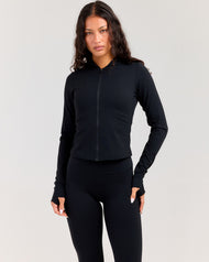 Soléa Hooded Jacket - Black