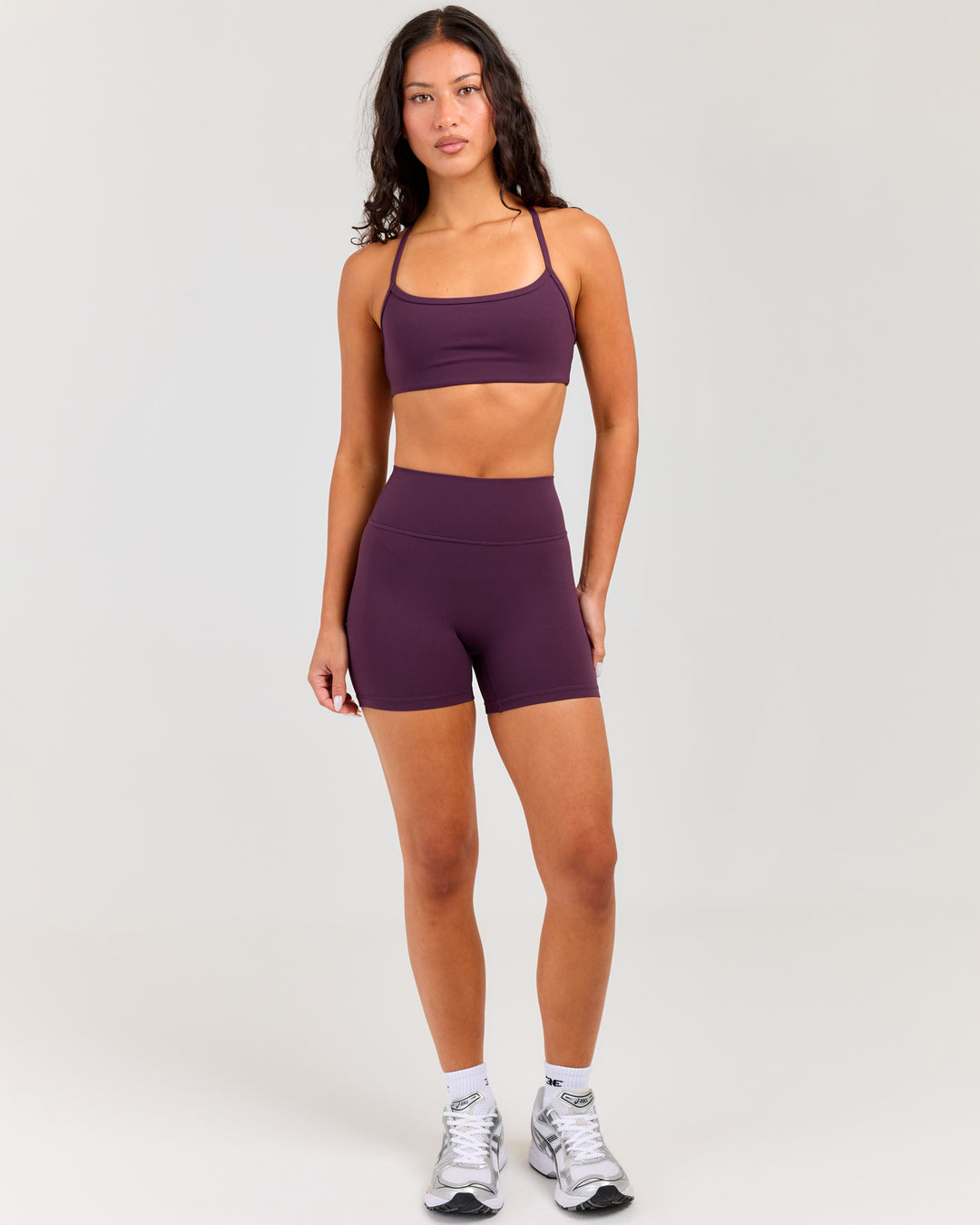 Soléa Mini Shorts - Acai Berry