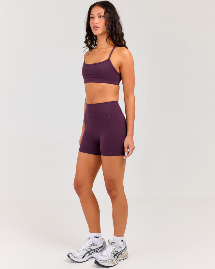 Soléa Mini Shorts - Acai Berry