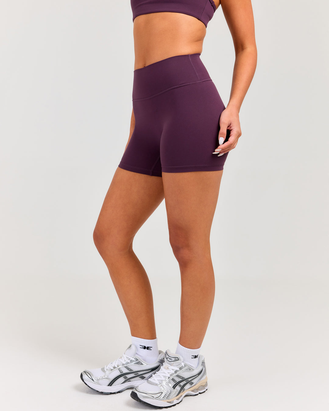 Soléa Mini Shorts - Acai Berry