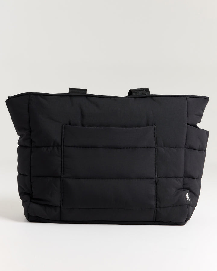 Puffer Tote - Black