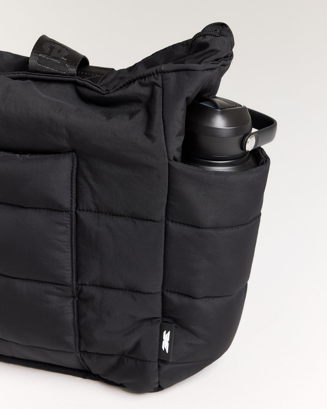 Puffer Tote - Black