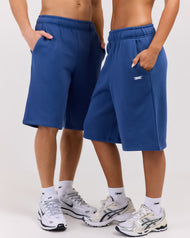 Classic Oversized Shorts - Blue