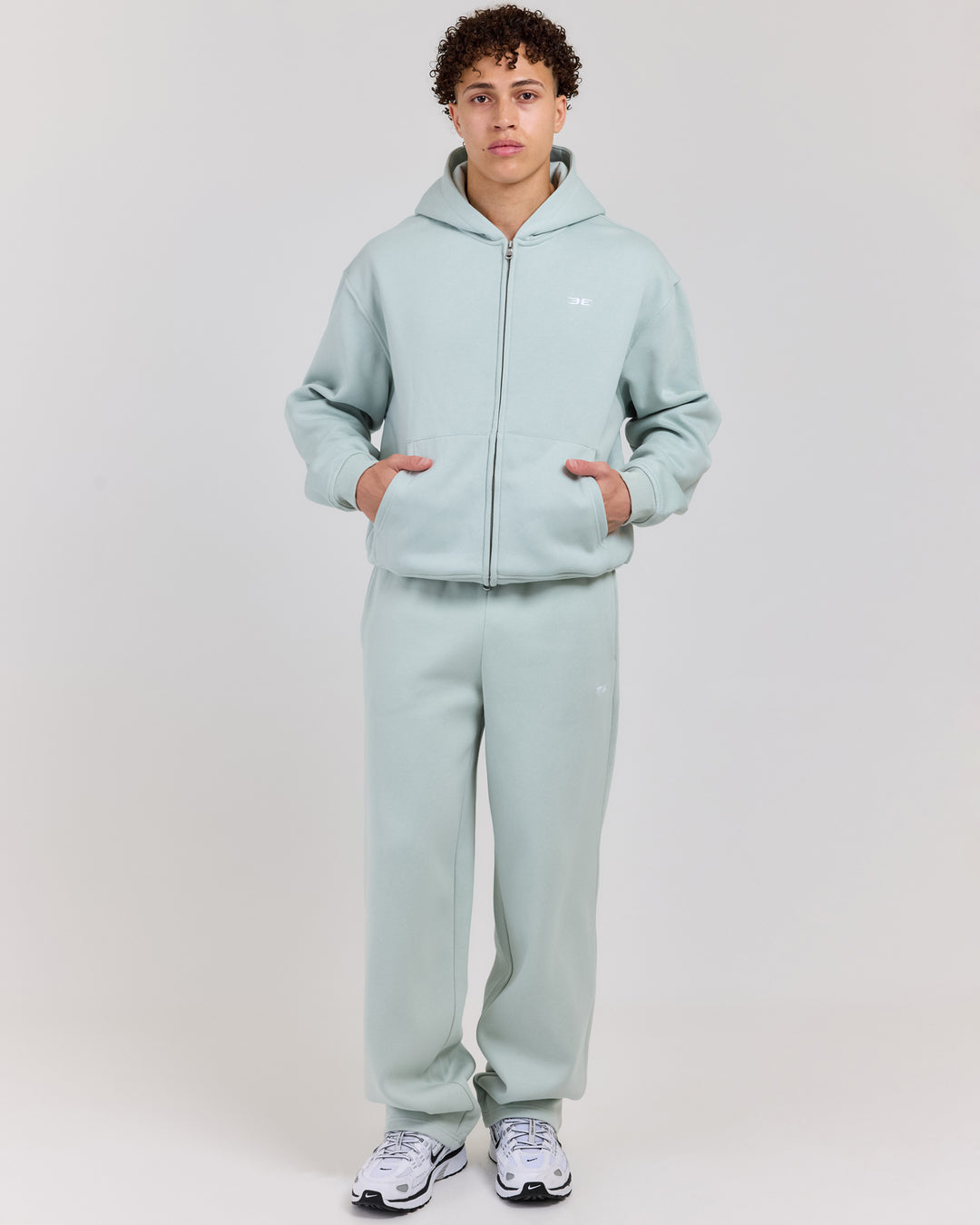 Classic Straight Leg Pants - Dusty Sage