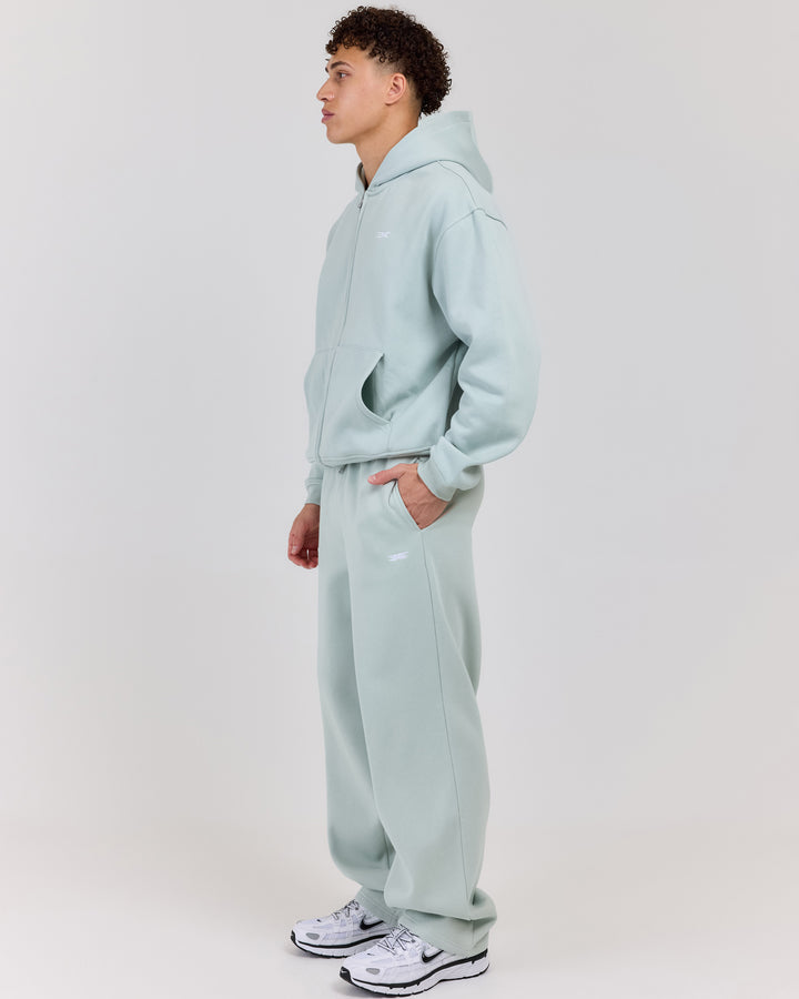 Classic Straight Leg Pants - Dusty Sage