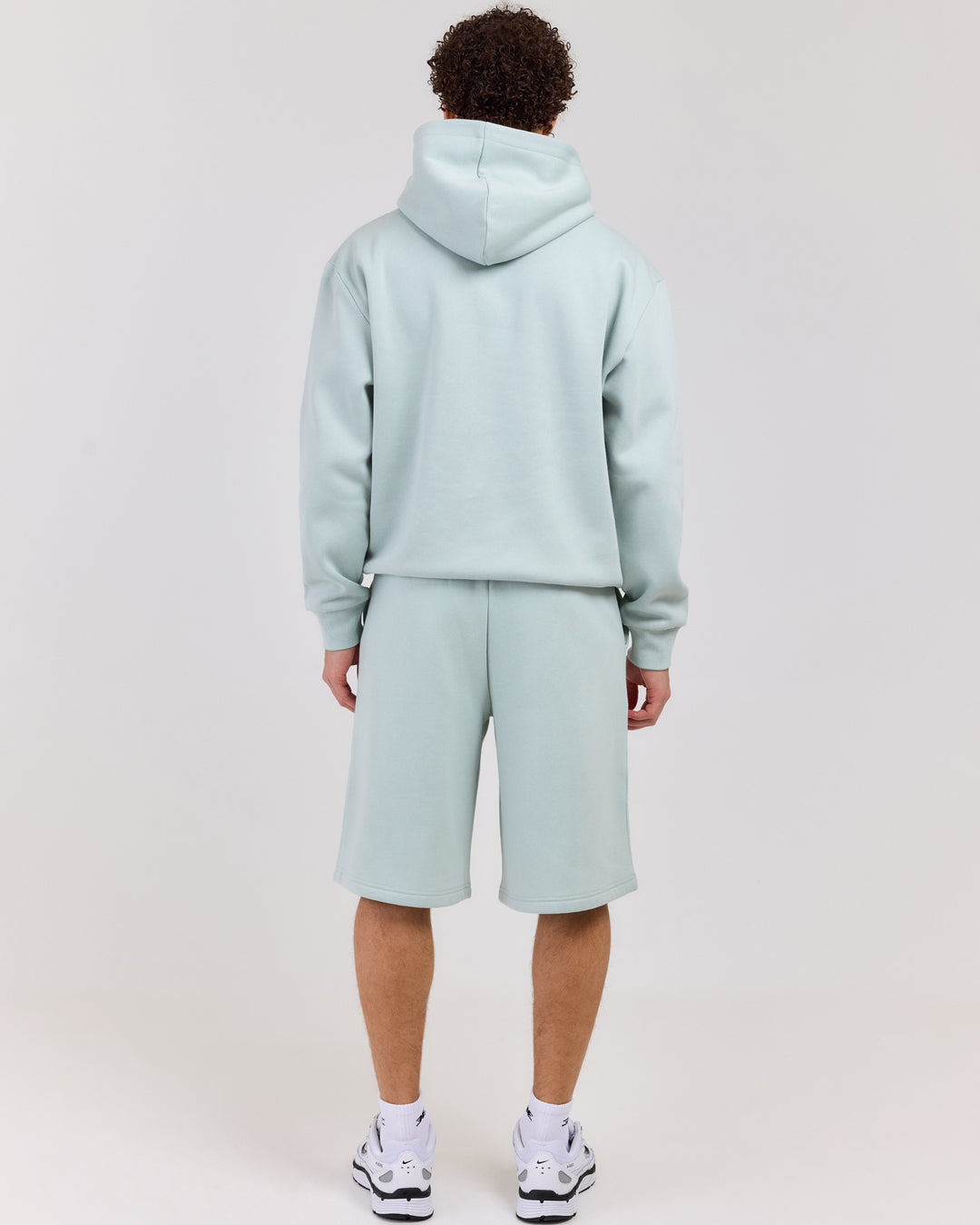 Classic Oversized Shorts - Dusty Sage